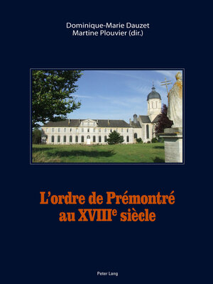 cover image of L'ordre de Prémontré au XVIII e  siècle